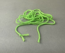 100% polyester string bright orange